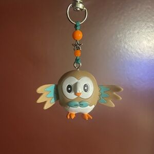 Handmade Rowlet Keychain